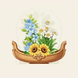 목화 꽃잔
